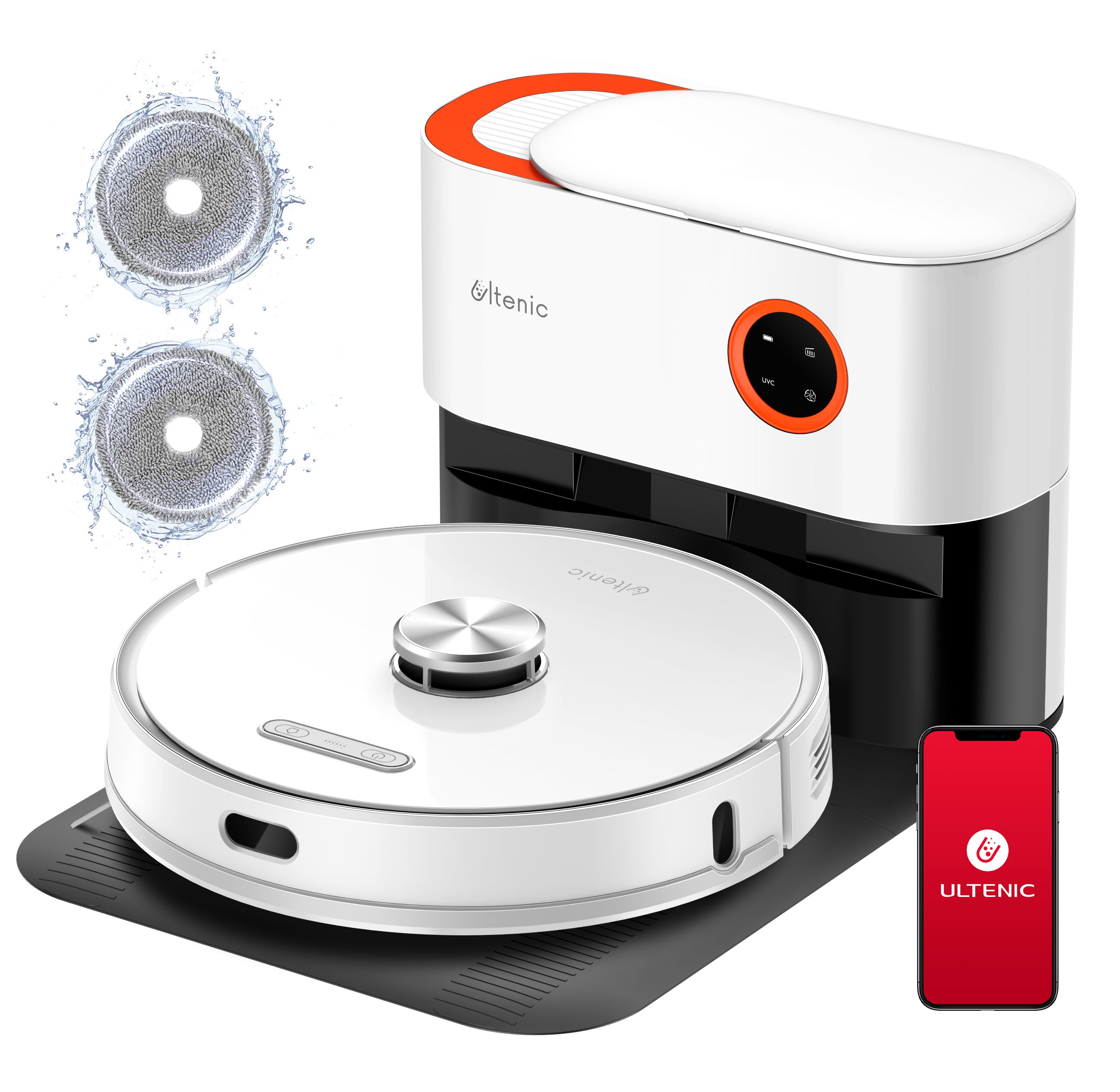 Ultenic T10 PRO Robot Aspirateur Laveur